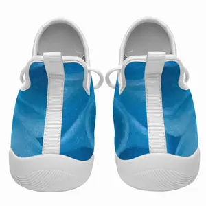 Men Blue Dahlia Cheerleading Dance Shoes