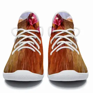 Men Rooster Stare Down Cheerleading Dance Shoes