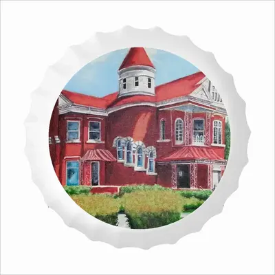 Fremont Mansion Bottle Cap Iron Painting