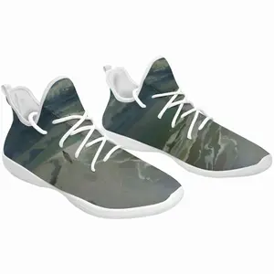 Men Thunderstorm Near The Sea Cheerleading Dance Shoes