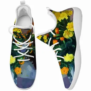 Men Flowers In The House Of The Artist Cheerleading Dance Shoes