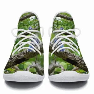 Men Blue Jay In A Tree - Classic Pose Cheerleading Dance Shoes