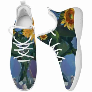 Men Sunflowers Cheerleading Dance Shoes