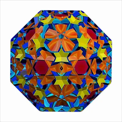 Kaleidoscope Octagonal Iron Painting