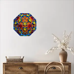 Kaleidoscope Octagonal Iron Painting