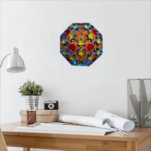 Kaleidoscope Octagonal Iron Painting