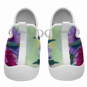 Men Peonies Cheerleading Dance Shoes