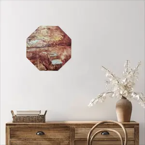 Firestorm Octagonal Iron Painting