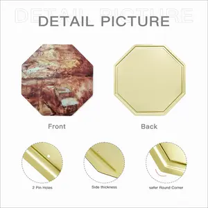 Firestorm Octagonal Iron Painting