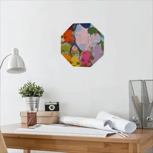 Indoor Mountain Octagonal Iron Painting