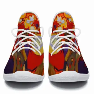 Men Tulips Cheerleading Dance Shoes