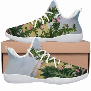 Men Roses Cheerleading Dance Shoes