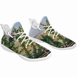 Men Roses Cheerleading Dance Shoes