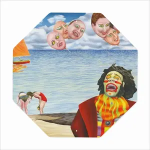 Fear Of Clowns Octagonal Iron Painting