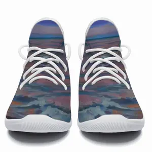 Men Sunset On The Sea Cheerleading Dance Shoes