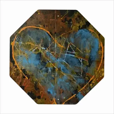 Energy Of Life Octagonal Iron Painting