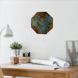 Energy Of Life Octagonal Iron Painting