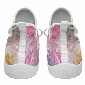 Men Fall Flowers Bouquet Cheerleading Dance Shoes