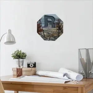 Message Series 2R Octagonal Iron Painting