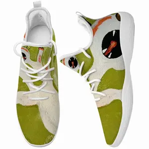 Men Scared Cat Cheerleading Dance Shoes