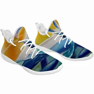 Men Sailboat Breaking The Wave Cheerleading Dance Shoes