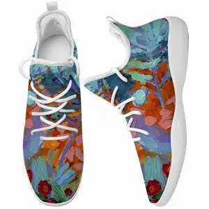 Men Flowerbed Of Flowers-2 Cheerleading Dance Shoes