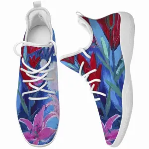 Men Lilies In The Evening Cheerleading Dance Shoes