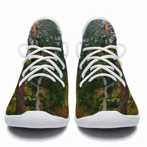 Men Evening In A Pine Forest Cheerleading Dance Shoes