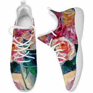 Men Roses On Garden Table Cheerleading Dance Shoes