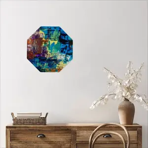 The Neutrinos Cry Octagonal Iron Painting