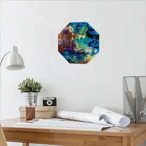 The Neutrinos Cry Octagonal Iron Painting