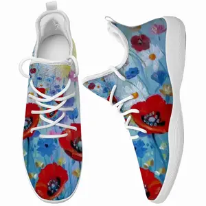 Men Three Poppies Cheerleading Dance Shoes