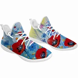 Men Three Poppies Cheerleading Dance Shoes