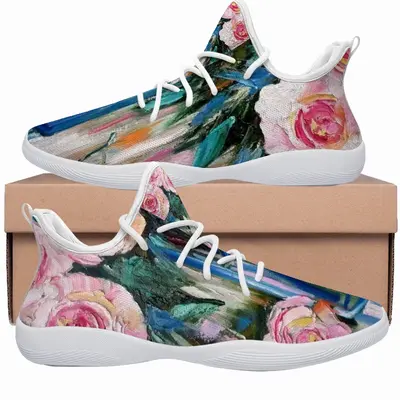 Men Roses And Rain Cheerleading Dance Shoes