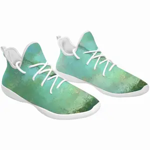 Men Green Clouds Cheerleading Dance Shoes