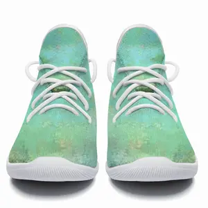 Men Green Clouds Cheerleading Dance Shoes