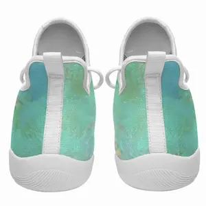 Men Green Clouds Cheerleading Dance Shoes