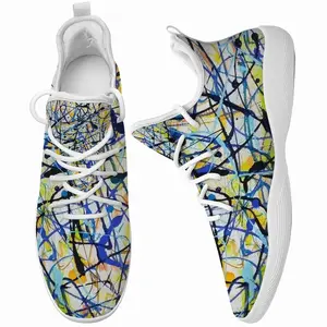 Men Blue Sky Thinking On Its Way Cheerleading Dance Shoes