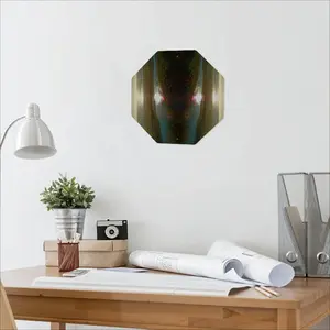 Alien Sun Spider Octagonal Iron Painting