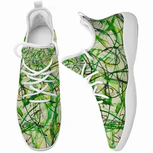 Men Go Green Cheerleading Dance Shoes