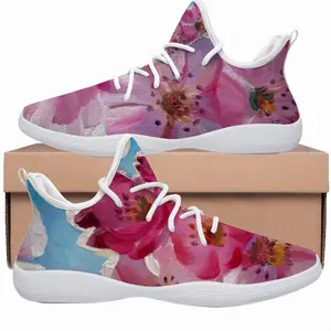 Men Sakura Cherry Blossoms Cheerleading Dance Shoes