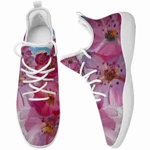 Men Sakura Cherry Blossoms Cheerleading Dance Shoes