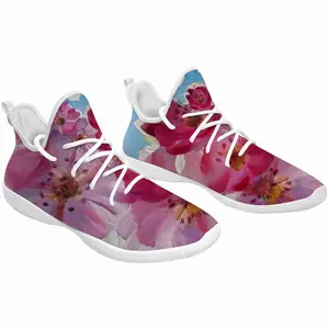 Men Sakura Cherry Blossoms Cheerleading Dance Shoes