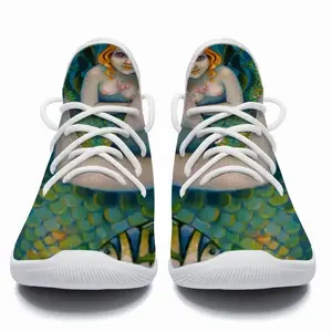 Men Mermaid Love Cheerleading Dance Shoes