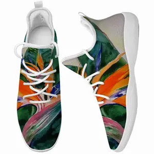 Men Strelitzia Plant Cheerleading Dance Shoes