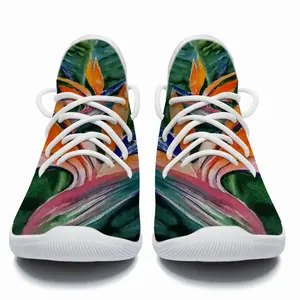 Men Strelitzia Plant Cheerleading Dance Shoes