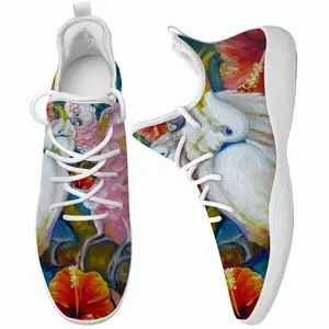 Men In Love Cockatoo Parrots Cheerleading Dance Shoes