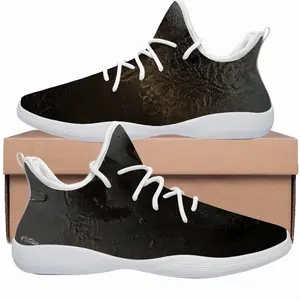 Men Black Rose Cheerleading Dance Shoes