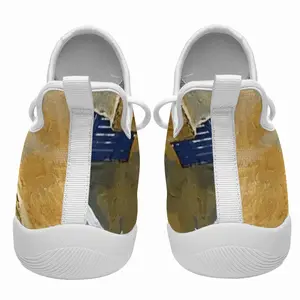 Men Santorini Oia Stairs Cheerleading Dance Shoes