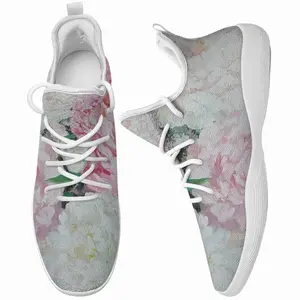 Men Large Peony Palette Knife Cheerleading Dance Shoes